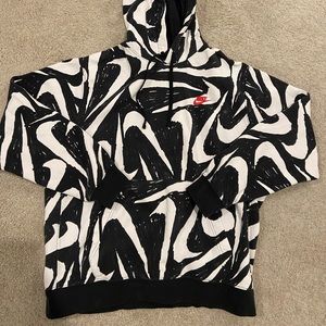 Mens Nike swoosh hoodie